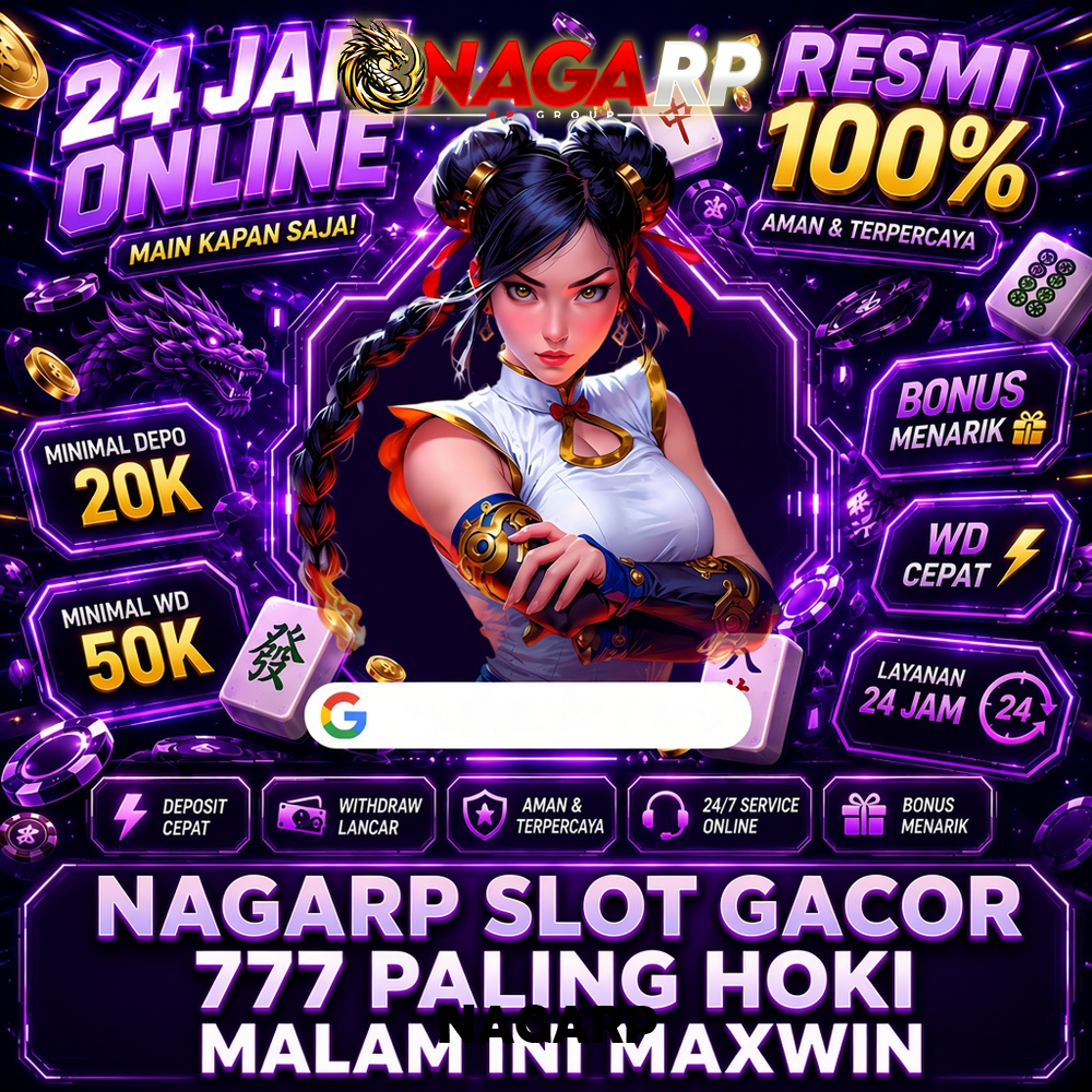 NAGARP Slot Gacor 777 Paling Hoki Malam Ini dengan Peluang Maxwin yang Besar